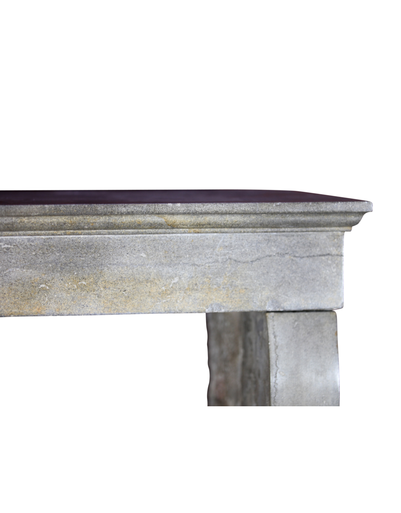 Small Bicolor French Timeless Fireplace Mantle