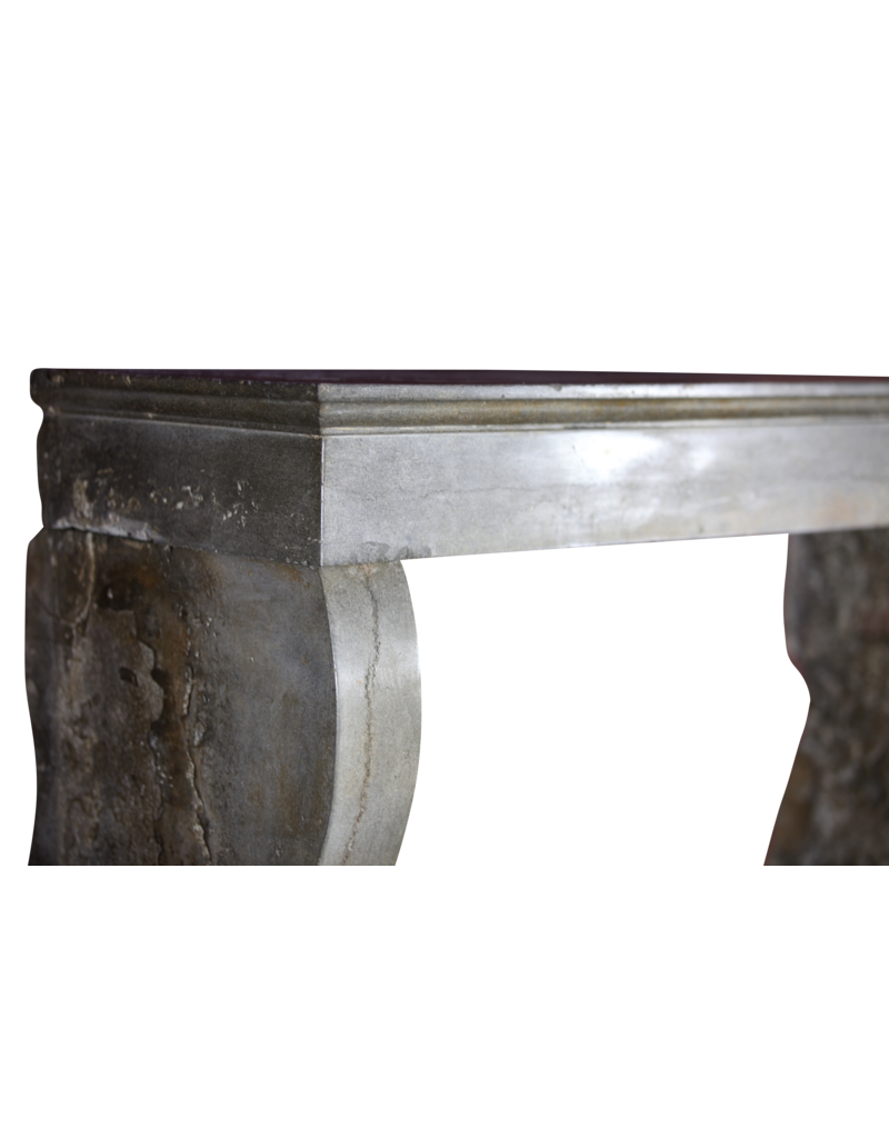 Small Bicolor French Timeless Fireplace Mantle