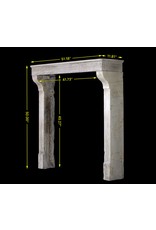 French Country Limestone Fireplace Surround