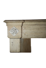Maison Leon Van den Bogaert Klassisches Französisch Kalkstein Kaminmaske