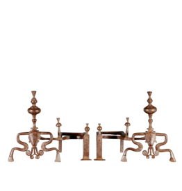 Vintage Pair Of Fire Dogs