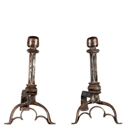 Ancienne Paire De Chenêts