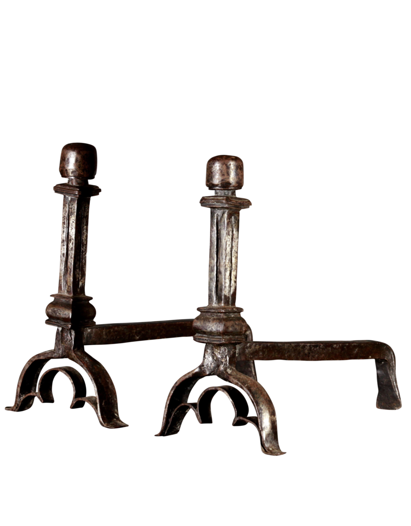 Maison Leon Van den Bogaert Ensemble de chenêts du 15e siècle