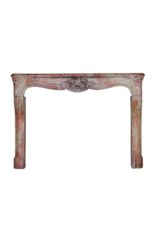 Maison Leon Van den Bogaert French Chic Marble Stone Fireplace Surround