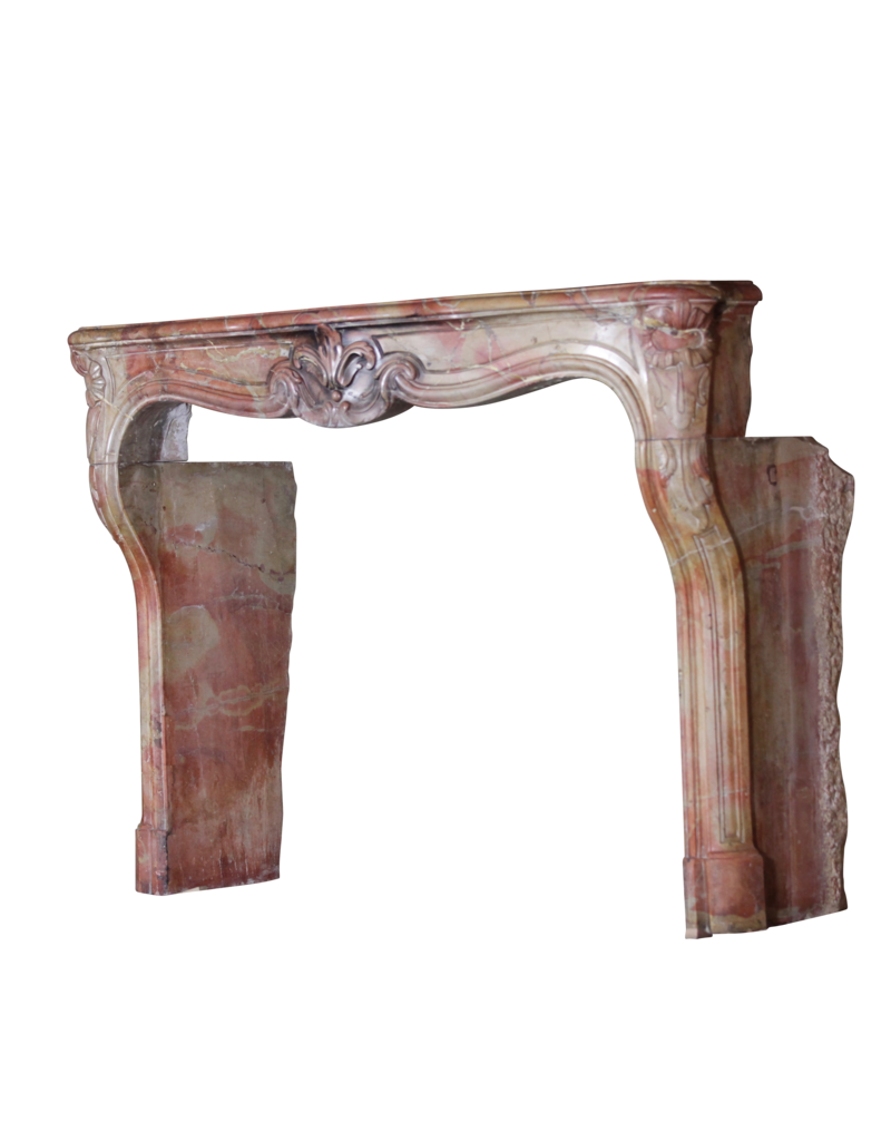 Maison Leon Van den Bogaert Elegante französische Kaminumrandung aus Marmor