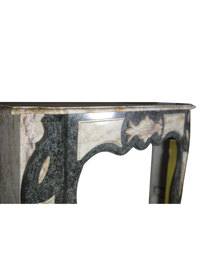Maison Leon Van den Bogaert Art Deco Marble Fireplace Surround