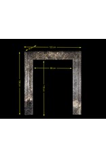 Maison Leon Van den Bogaert Bolection-Kaminverkleidung aus Marmor