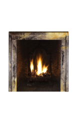 Rich Color Full Marble Bolection 20Th Century Fireplace Surround