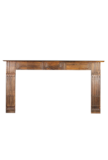 19Th Century Wooden Fireplace Surround From France