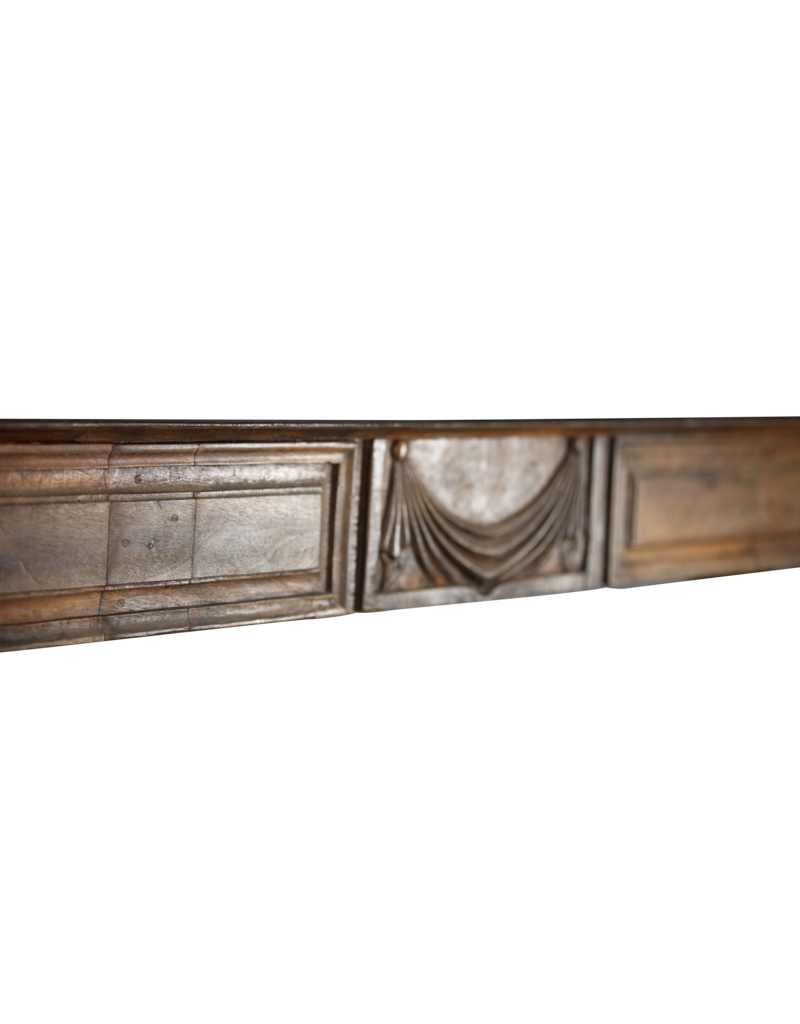 19Th Century Wooden Fireplace Surround From France
