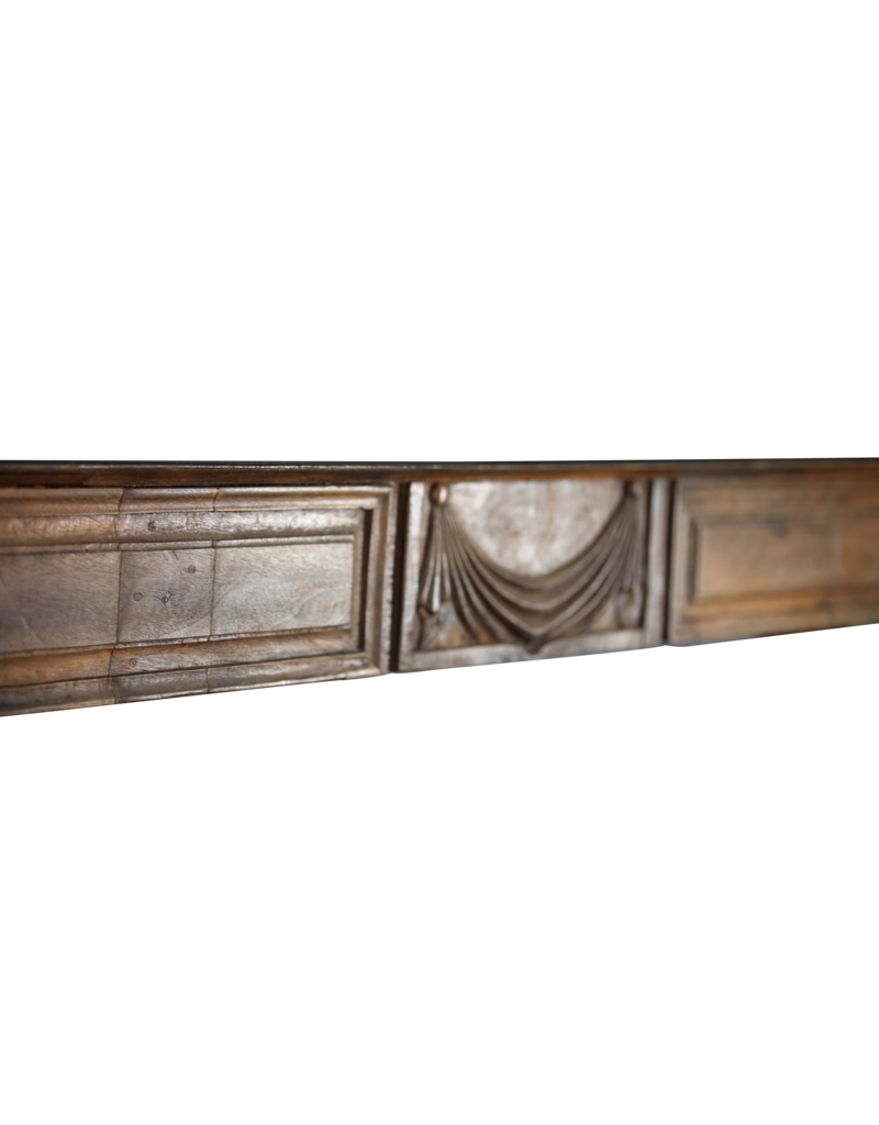 The Antique Fireplace Bank 19Th Century Wooden Fireplace Surround From France