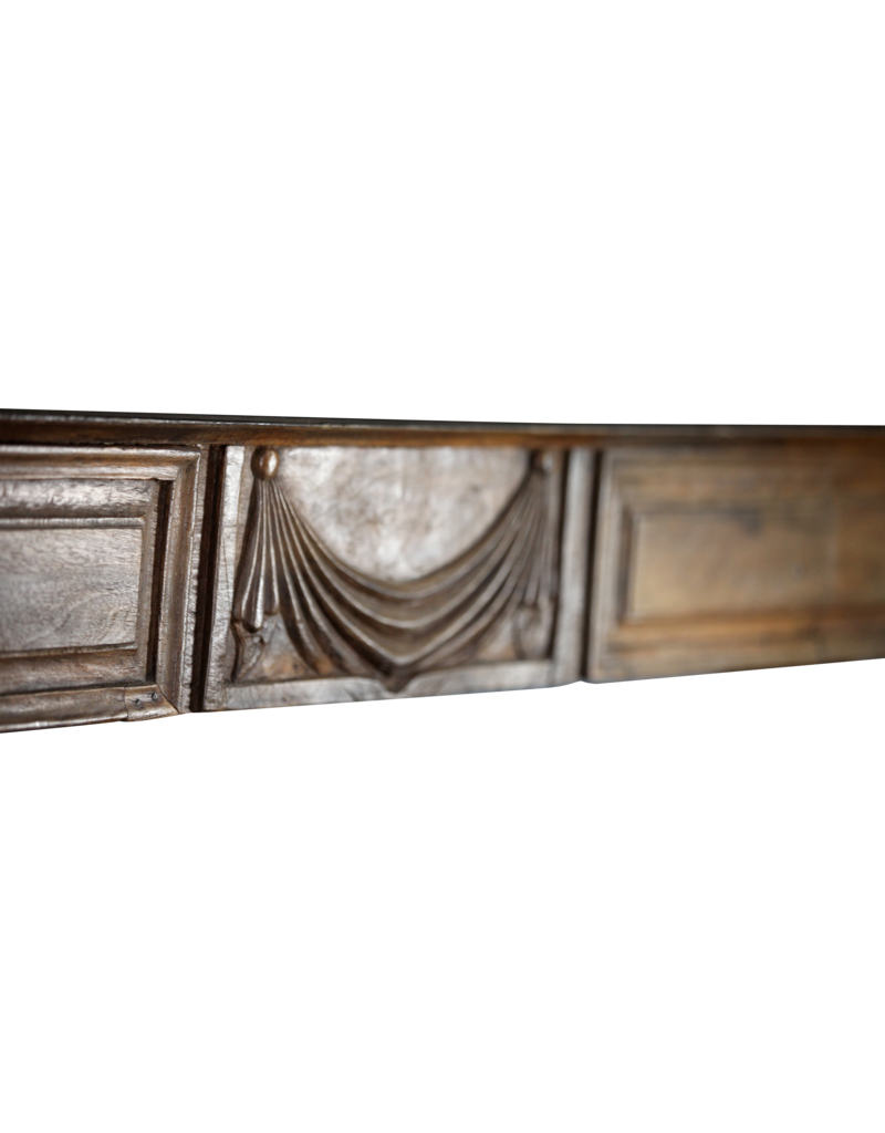 19Th Century Wooden Fireplace Surround From France