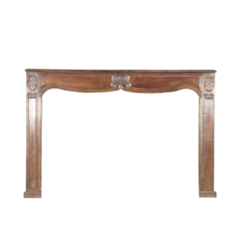 French Country Wood Fireplace Mantle