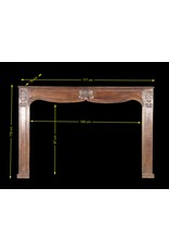 French Rustic Fireplace Surround In Oak