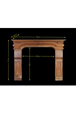 18Th Century Provencal Vintage Fireplace Surround