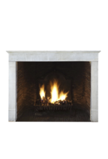 Timeless Chique French Bleu Stone Fireplace Mantel