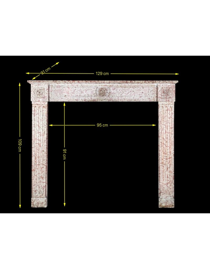 Maison Leon Van den Bogaert Classic French Fireplace Mantle