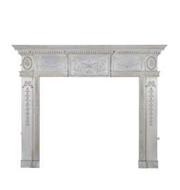 Maison Leon Van den Bogaert Delicate English Pine Fireplace Surround