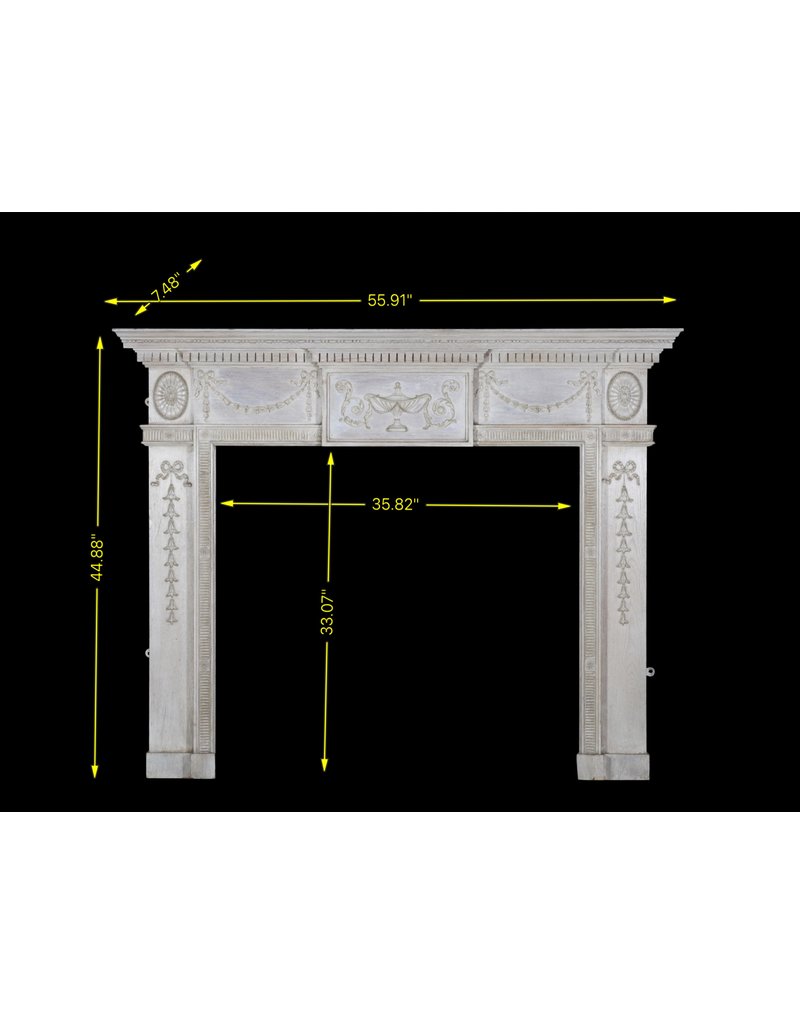 Fine English Pine Fireplace Surround