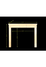 French Classy Style Fireplace Mantle