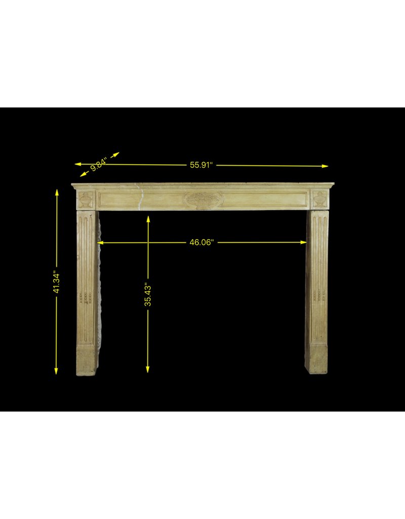 Feines Französisch Reclaimed Kamin Verkleidung