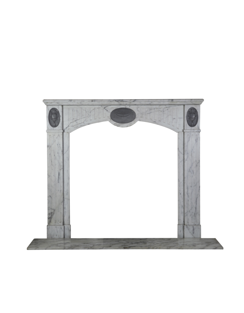 French Classic Antique Fireplace Mantle