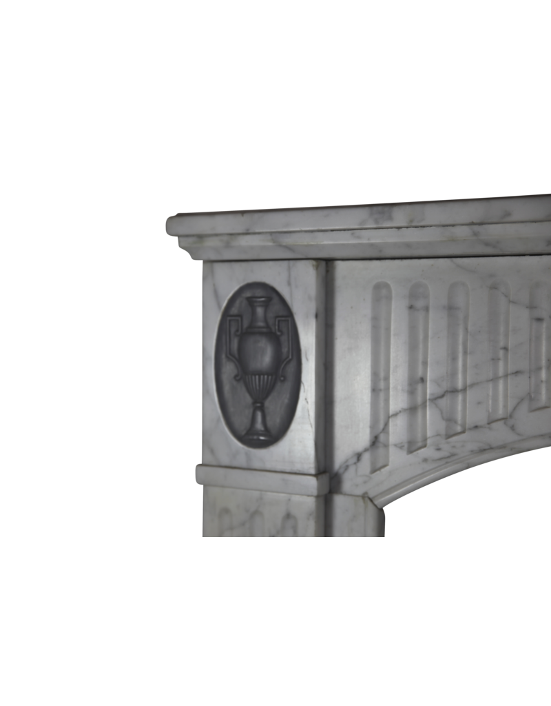 French Classic Antique Fireplace Mantle