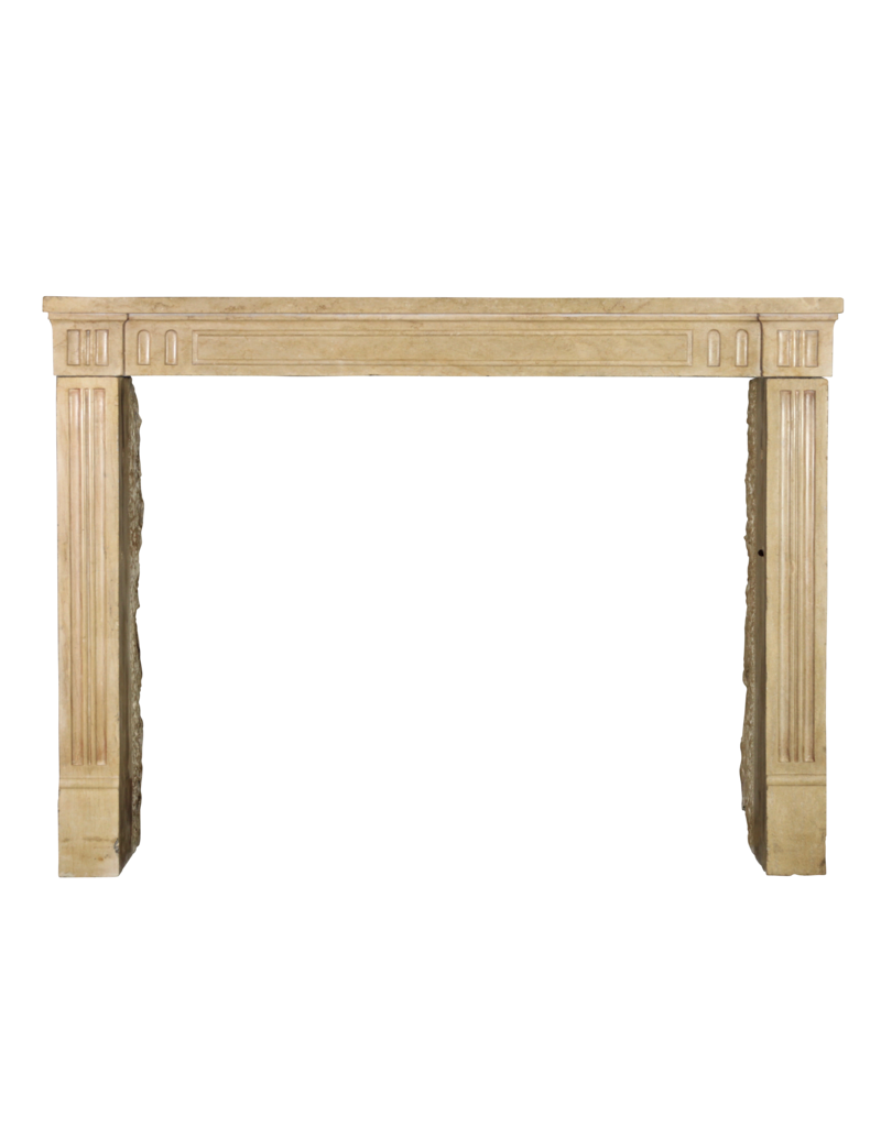 Classic French Hard Limestone Fireplace Surround For Cosy Timeless Interior Styling