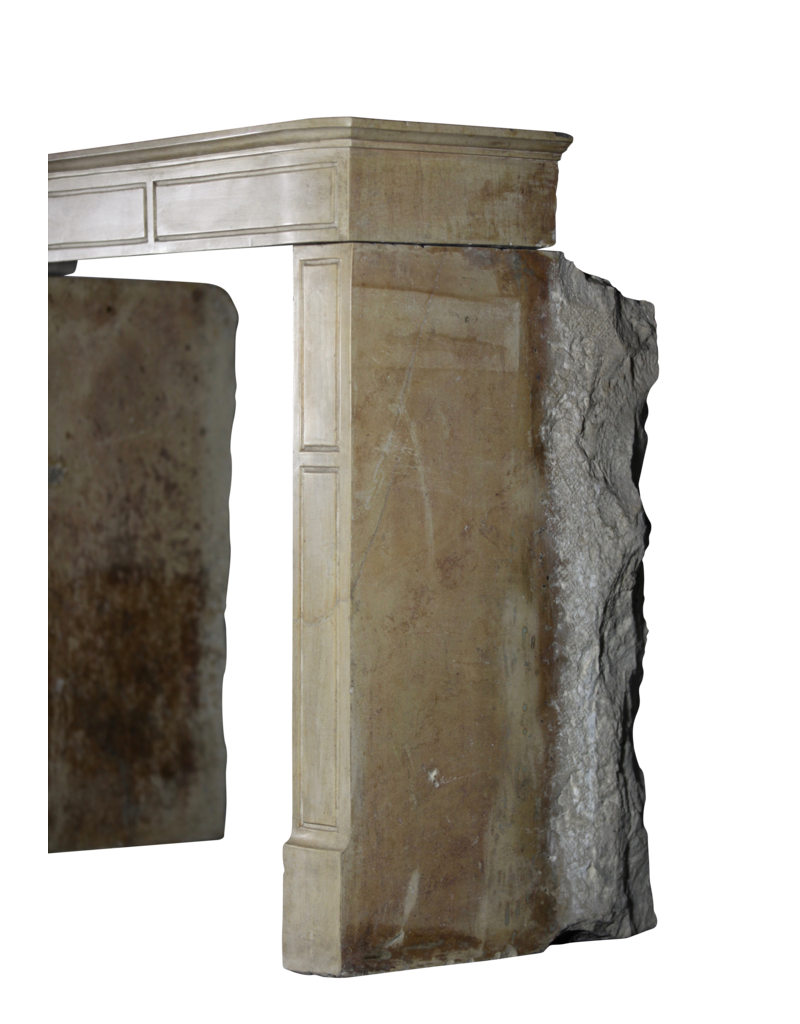 Unusual French Style Antique Fireplace Mantle