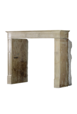 Unusual French Style Antique Fireplace Mantle