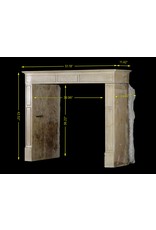 Maison Leon Van den Bogaert Unusual French Style Antique Fireplace Mantle