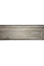 Small French Country Limestone Fireplace Surround