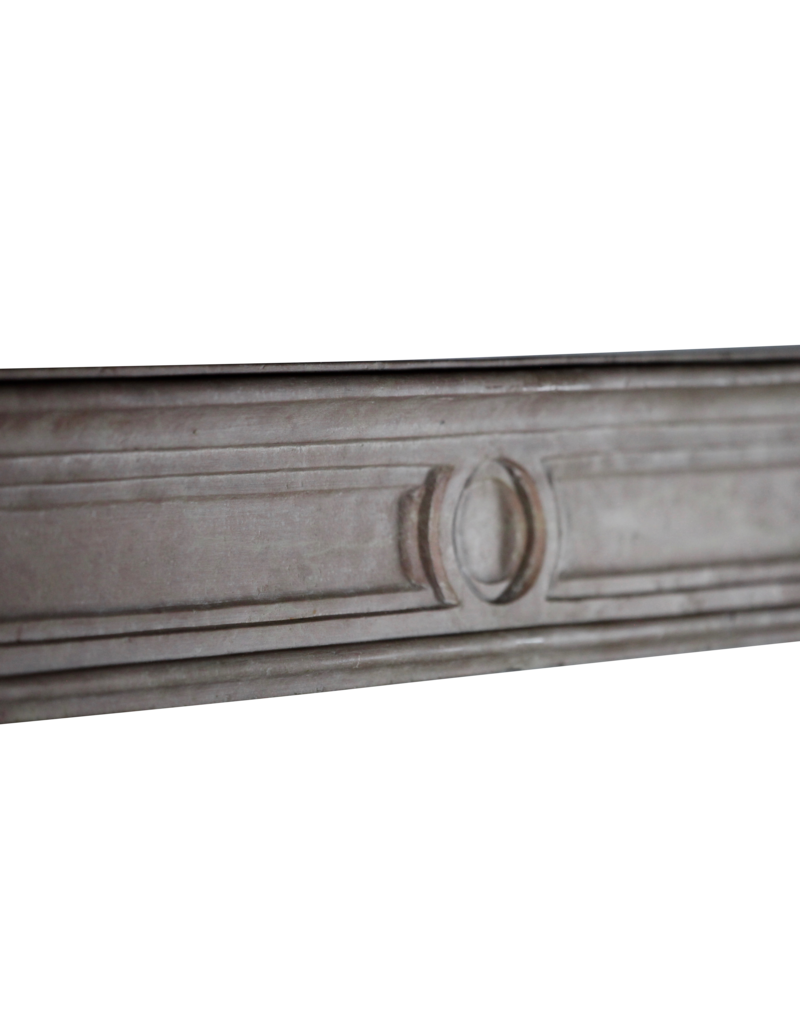 Classic French Antique Hard Stone Fireplace Surround