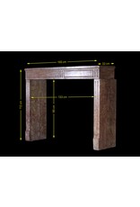 Fine Straight French Fireplace Mantle