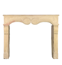 French Chique Stone Fireplace Surround