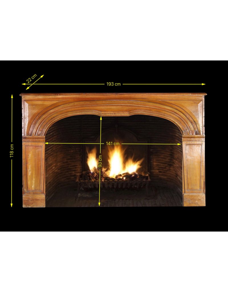 Maison Leon Van den Bogaert French Chic Country Fireplace Surround