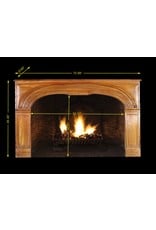 French Chique Country Fireplace Surround