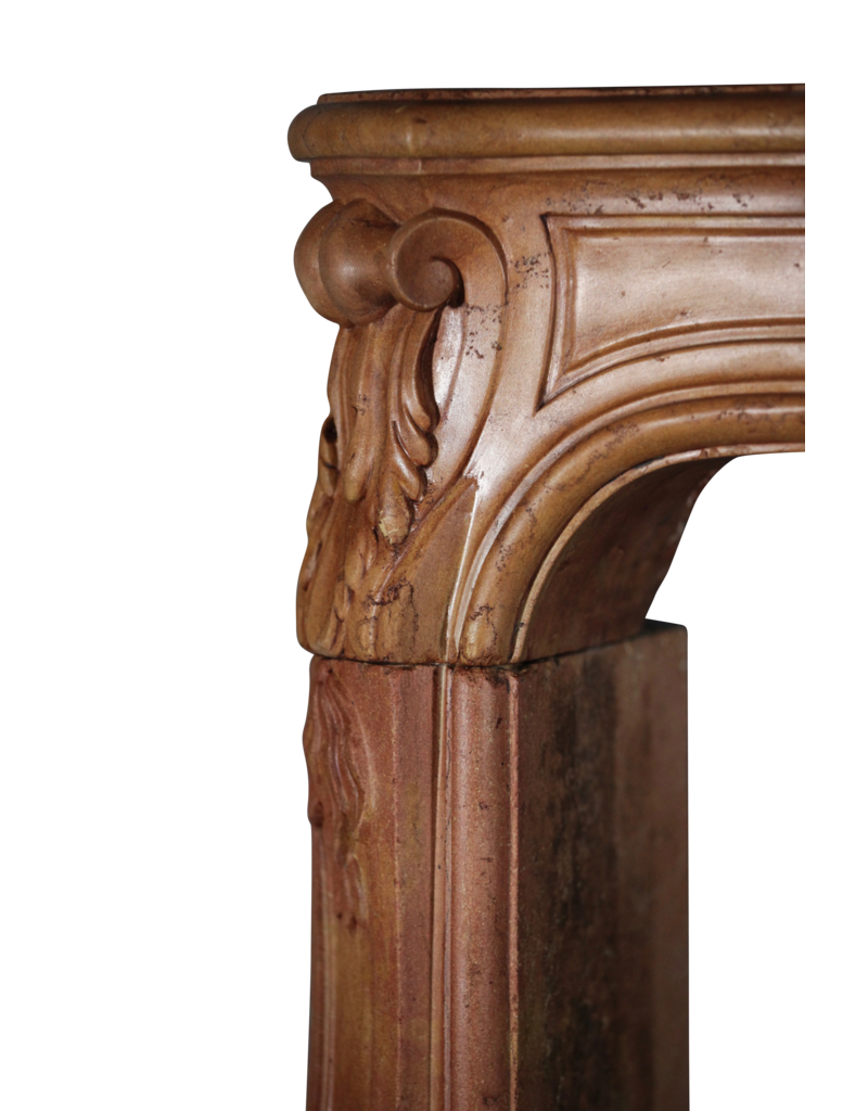 Maison Leon Van den Bogaert Französische Kaminumrandung aus dem 18. Jahrhundert