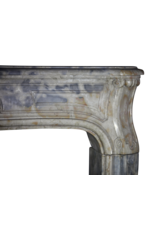 Fine French Antique Marble Stone Fireplace Surround