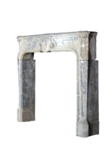 Fine French Antique Marble Stone Fireplace Surround