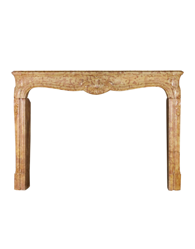 Classic French Marble Stone Fireplace Surround