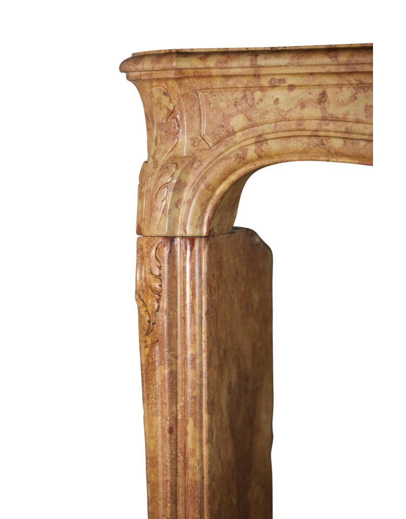 Maison Leon Van den Bogaert Klassische französisch Marmor Stein Kaminmaske