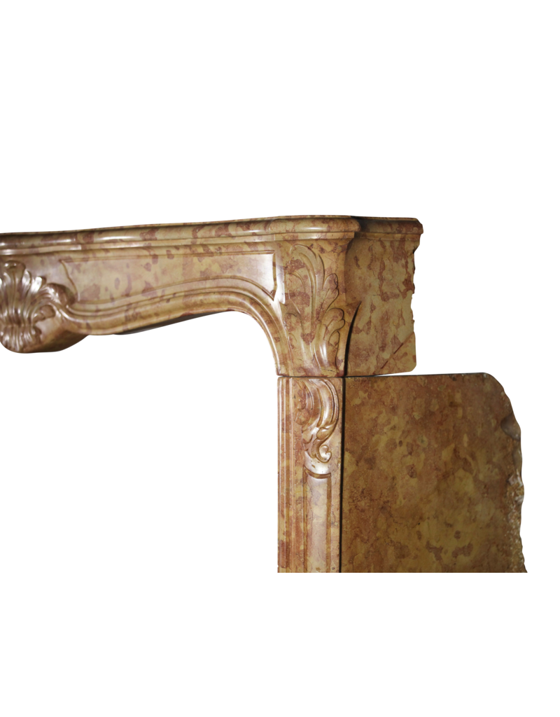 Classic French Marble Stone Fireplace Surround