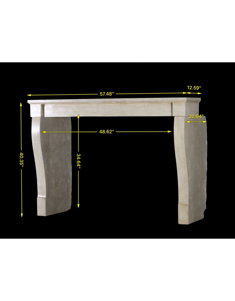 Maison Leon Van den Bogaert Timeless Chic French Vintage Fireplace Surround