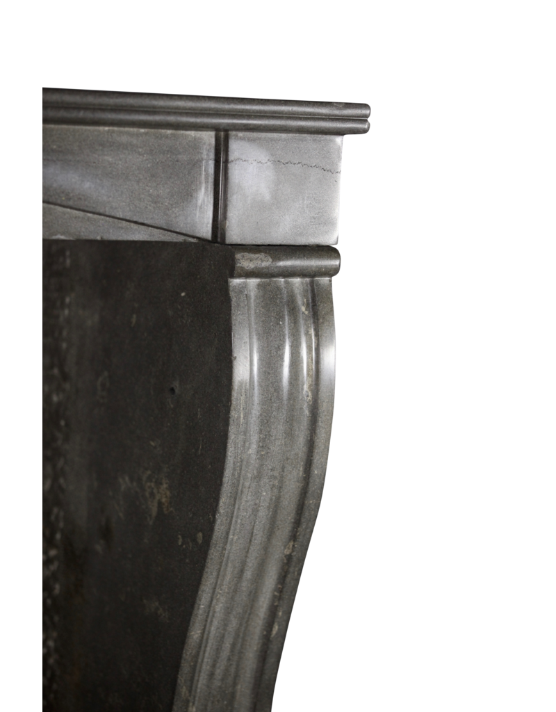 Maison Leon Van den Bogaert Timeless Chique French Stone Fireplace Surround