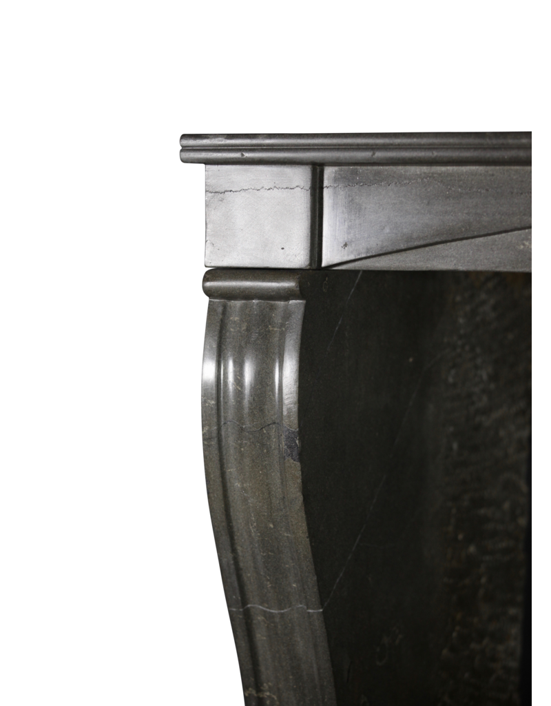 Maison Leon Van den Bogaert Timeless Chique French Stone Fireplace Surround