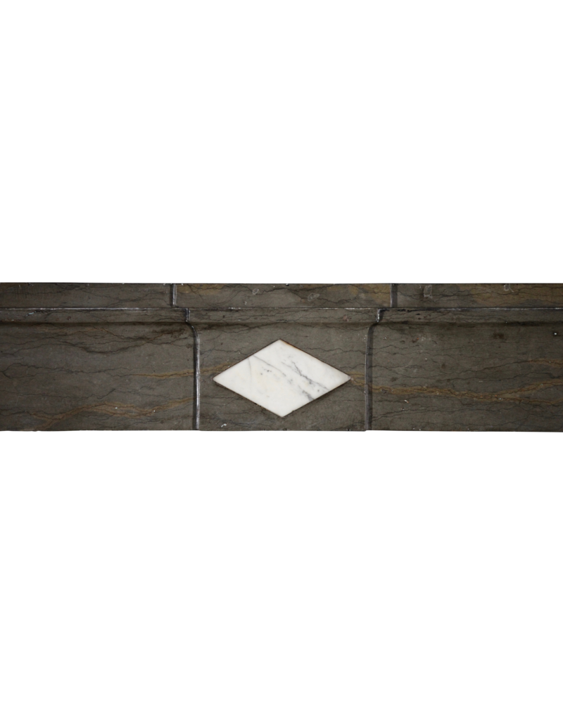 Maison Leon Van den Bogaert Klassische französisch zweifarbig Hartsteinkamin surround