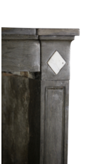 Maison Leon Van den Bogaert Klassische französisch zweifarbig Hartsteinkamin surround
