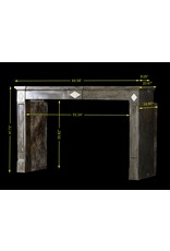 Maison Leon Van den Bogaert Klassische französisch zweifarbig Hartsteinkamin surround