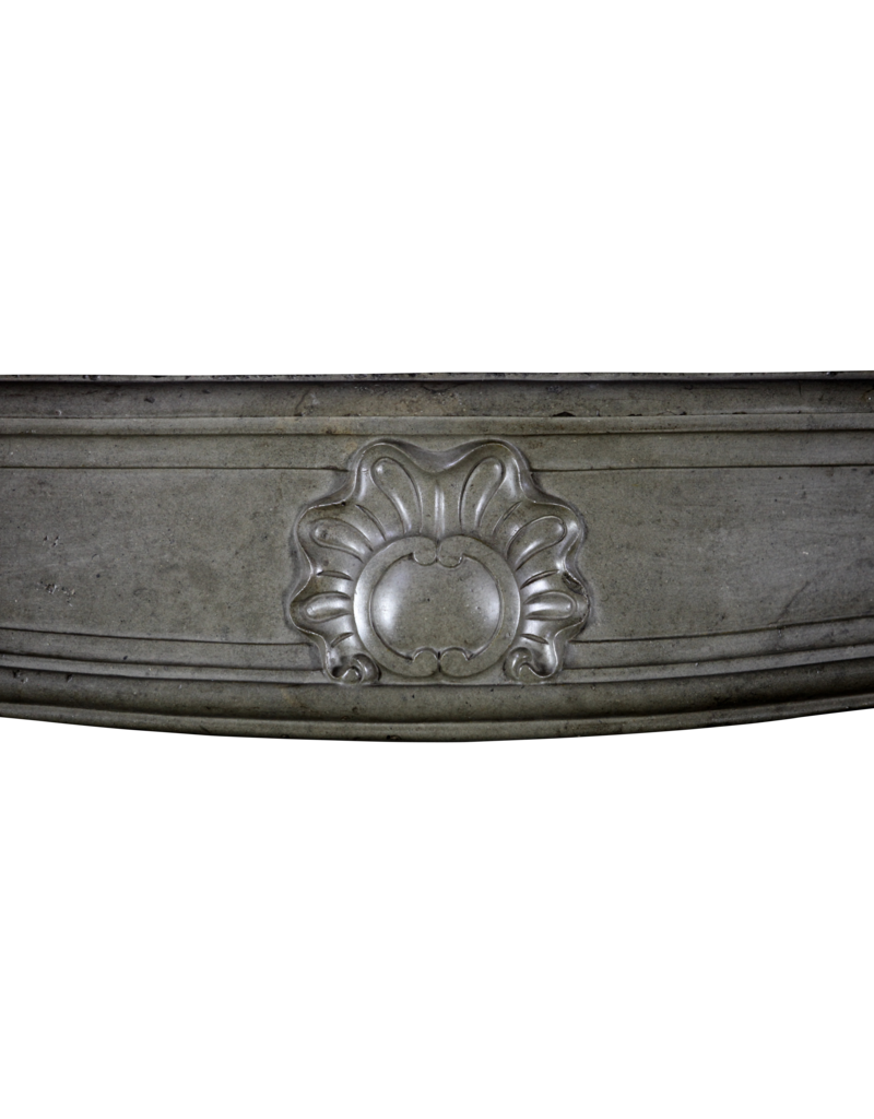 Maison Leon Van den Bogaert Classic Bicolor 18Th Century French Vintage Fireplace Surround